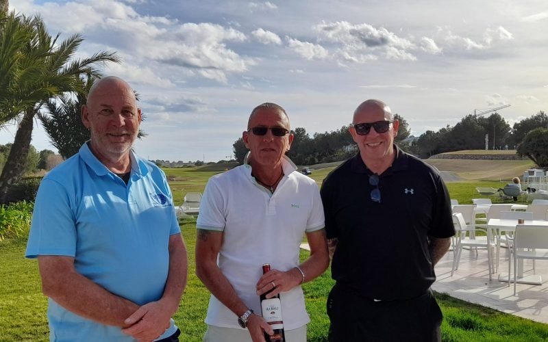 Las Colinas Inbetweeners Golf Society Match Winners
