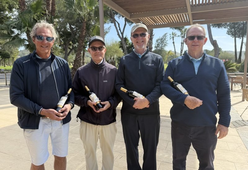 inbetweeners golf society match 2nd Place texas scaramble